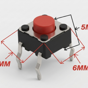 20Pcs Red Induction Touch Switch (6x6x5mm)